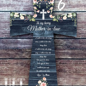 Mother in law CHRISTMAS gift for Mother in law Personalized Mother-in-law birthday gift for Mother in law from daughter in law from soninlaw