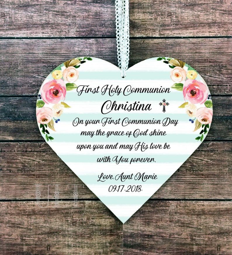 First Communion gift Personalized First Communion gift Girl Etsy