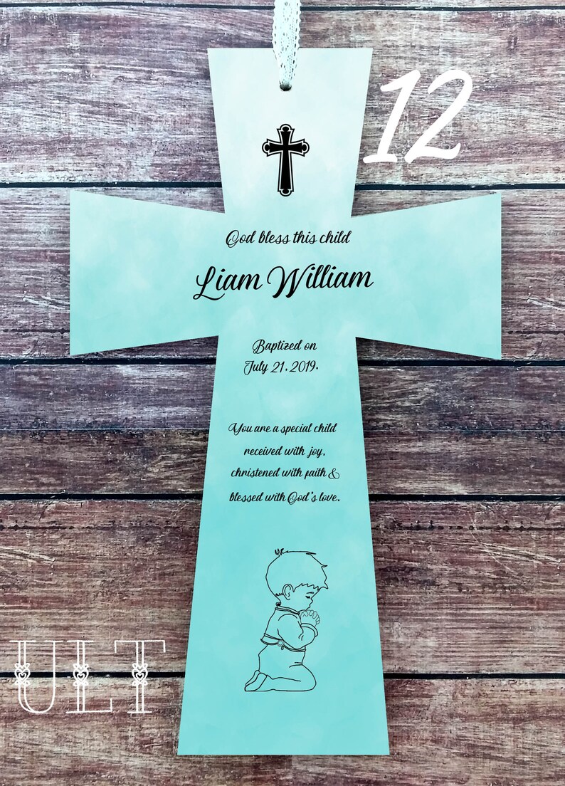 Baptism gift Boy Personalized baptism gift Christening gift Etsy