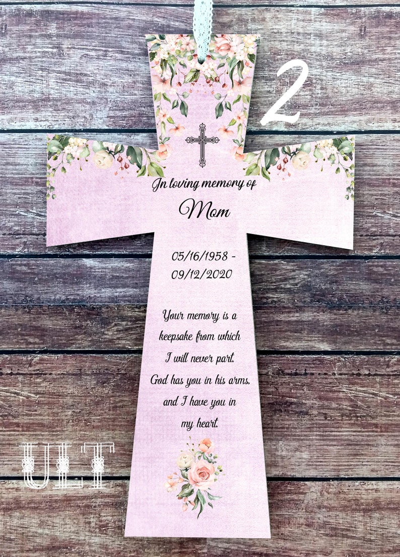 Loss of Mother Memorial gift Mom In memory of Mom sign Remembrance gift Bereavement gift Sympathy gift Memorial sign Loss of loved one gift
