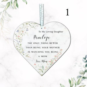 Daughter MOTHER&#39;S DAY Gift Personalized Daughter birthday gift Daughter from Mom Daughter gift from Dad Gift from parents Christian Daughter