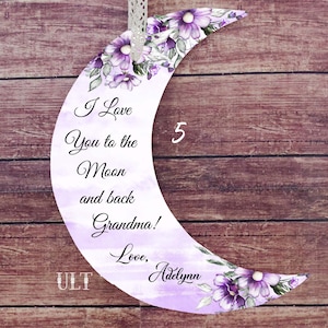 Grandma MOTHER&#39;S DAY Gift Personalized Grandma gift Grandma sign Grandma from Granddaughter Grandma from Grandson Grandma Birthday gift