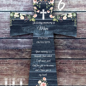 Loss of Mother Memorial gift Mom In memory of Mom sign Remembrance gift Bereavement gift Sympathy gift Memorial sign Loss of loved one gift
