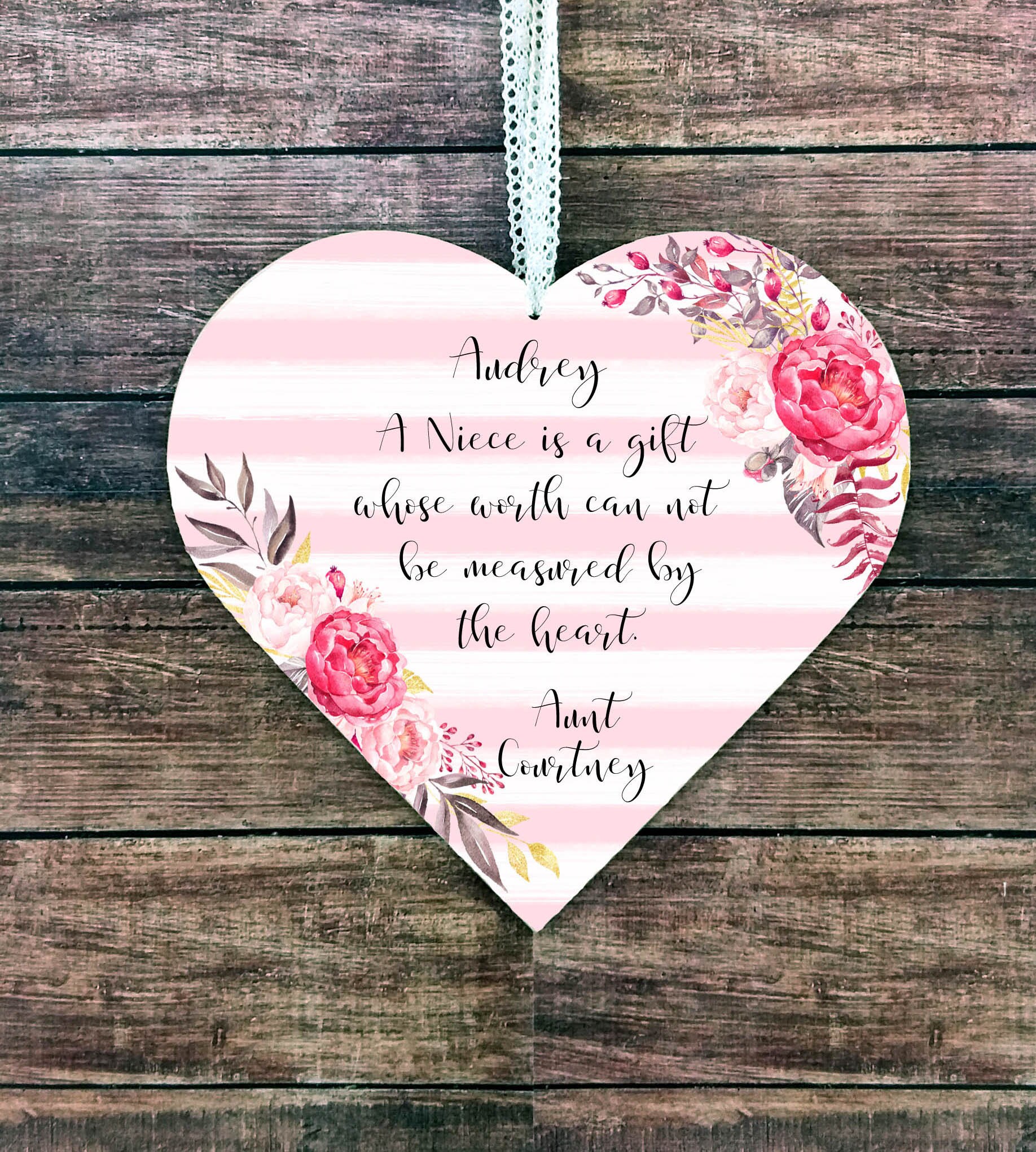 Niece Gift Personalized Niece Christmas gift Niece birthday Etsy