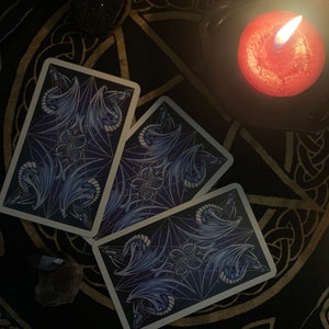 Draconic Tarot Reading | Message from the Dragons | 3 Card Blind Spread - Divination - Spiritual Reading