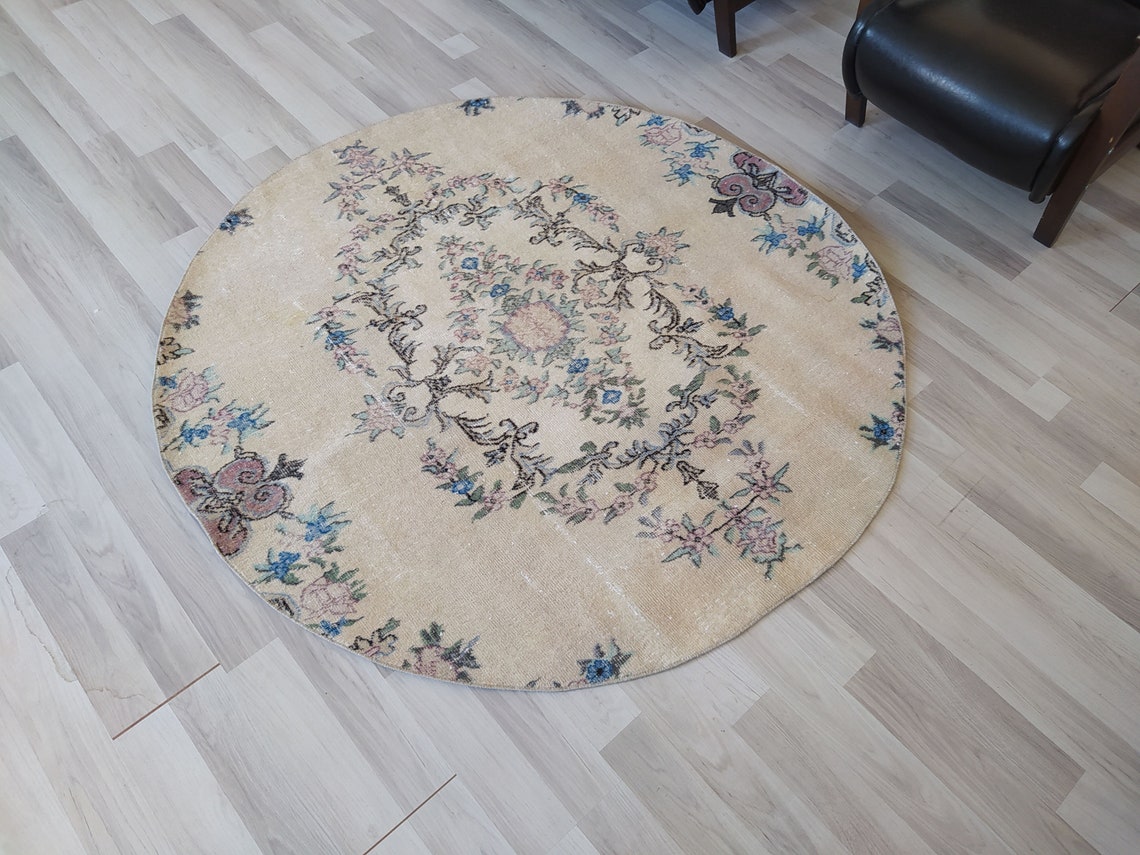 Circle Rug Circle Rug Soft Circle Rugs for Bedroom Circle Etsy