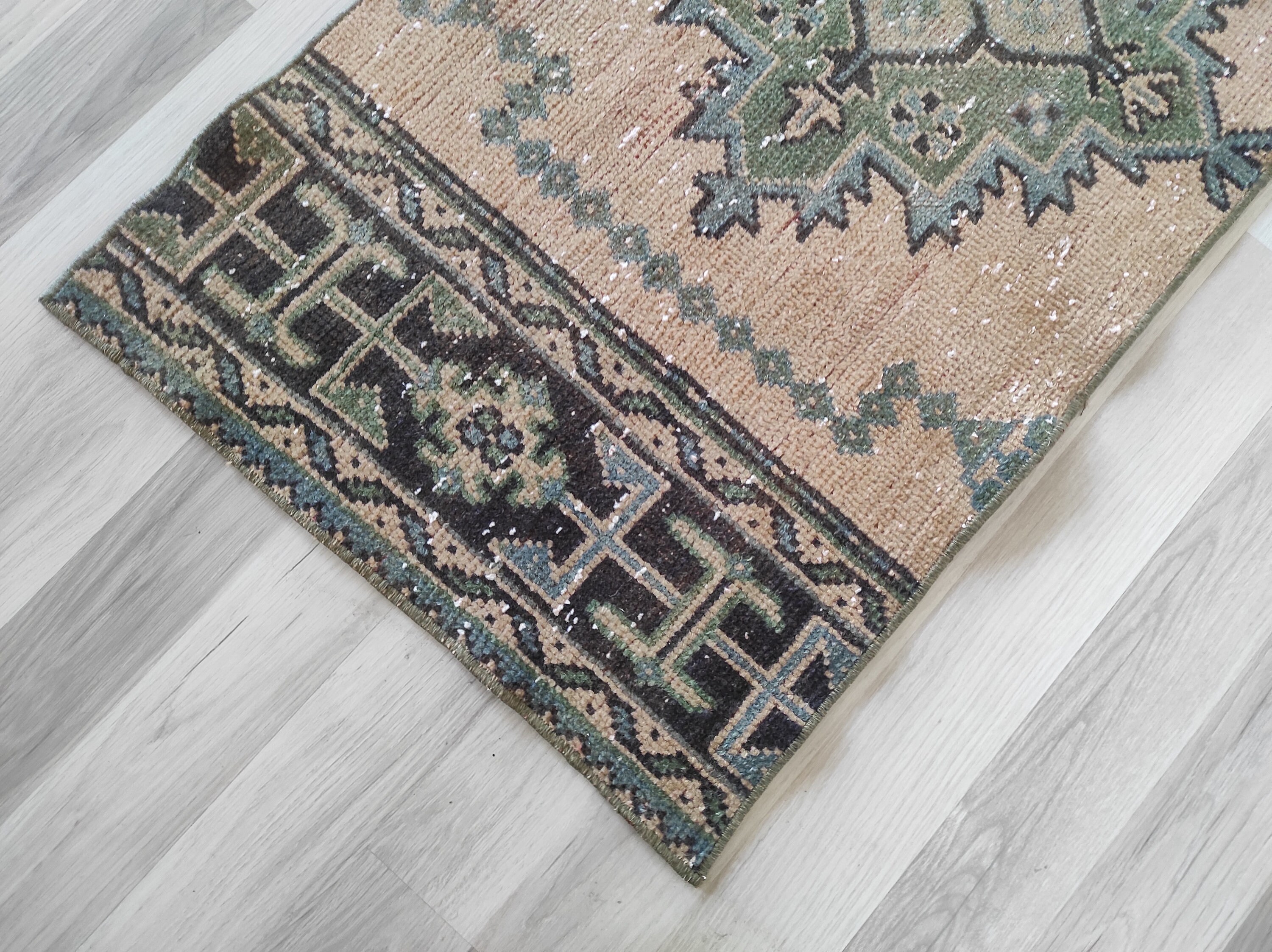 2x4 ethnic rug 2x4 vintage rug small pink rugs soft wool Etsy