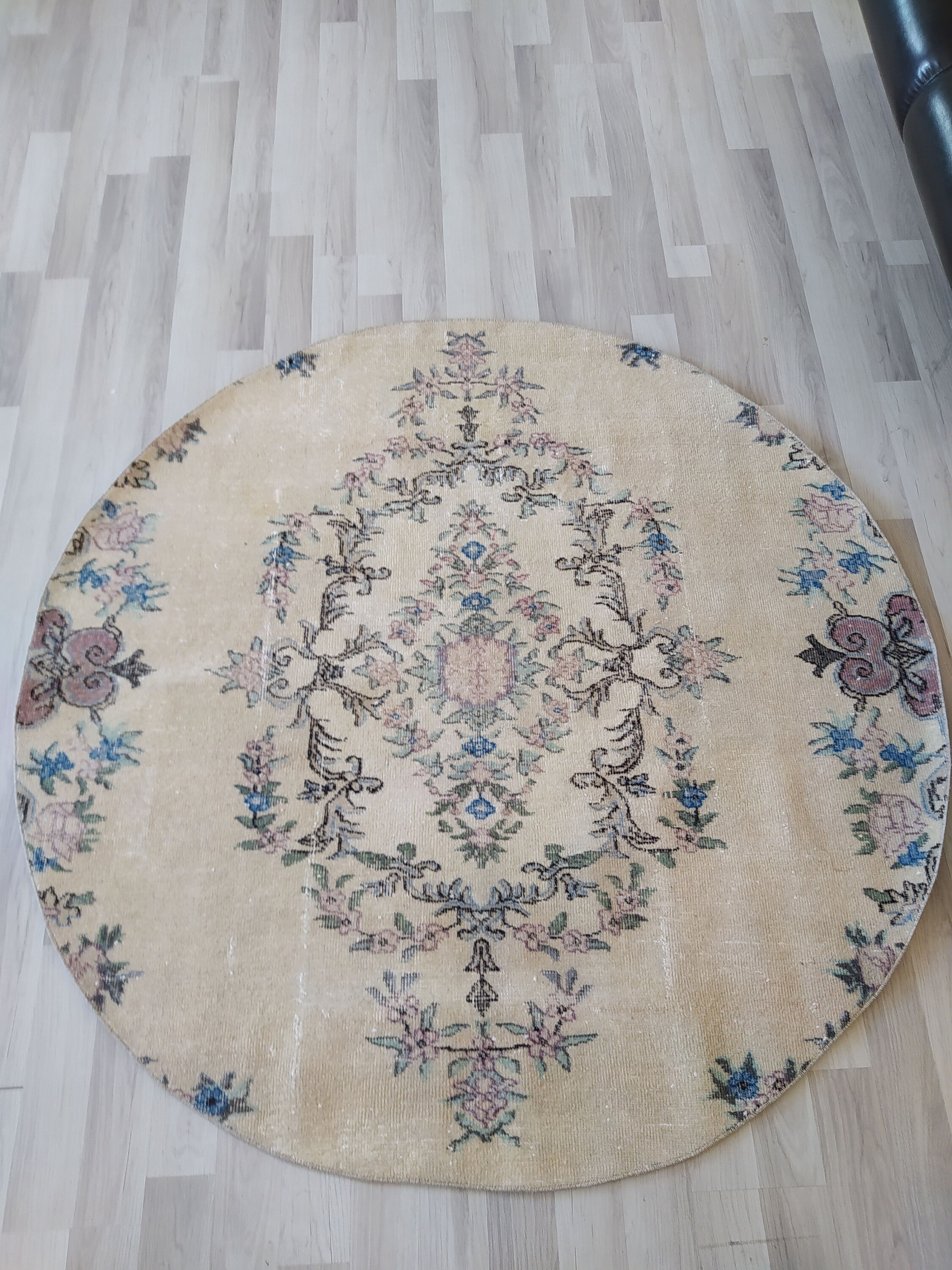 Circle rug circle rug soft circle rugs for bedroom circle Etsy