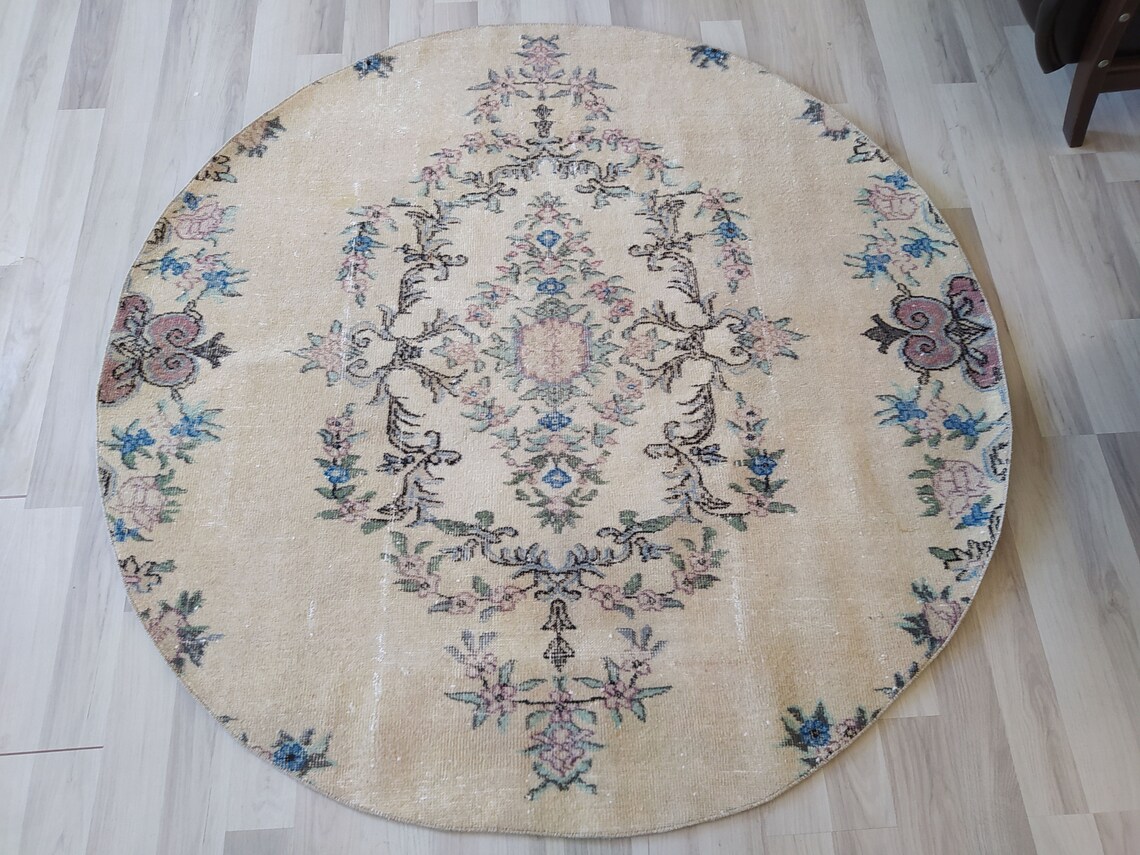 Circle Rug Circle Rug Soft Circle Rugs for Bedroom Circle Etsy