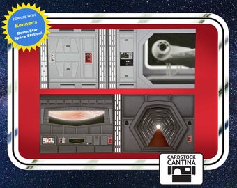 Custom Death Star Space Station playset panels | Star Wars playset parts