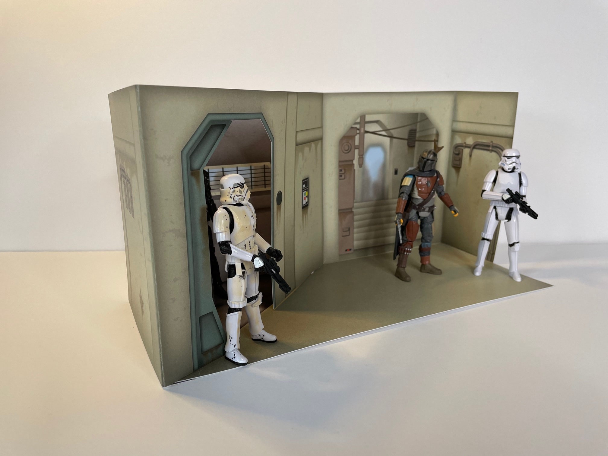Custom Nevarro Mandalorian Diorama Star Wars Playset Etsy