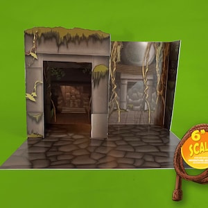 Série d'aventures personnalisées Diorama péruvien | Ensemble de jeu Indiana Jones