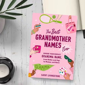 Nuevo regalo de abuela para abuela primeriza: ¡EL MEJOR libro de nombres de abuelas! ¡Libro de regalo personalizado con el nombre de la abuela! ¡La nueva abuela necesita un nuevo nombre!