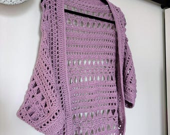 Kuscheliger Häkel-Cocoon-Cardigan