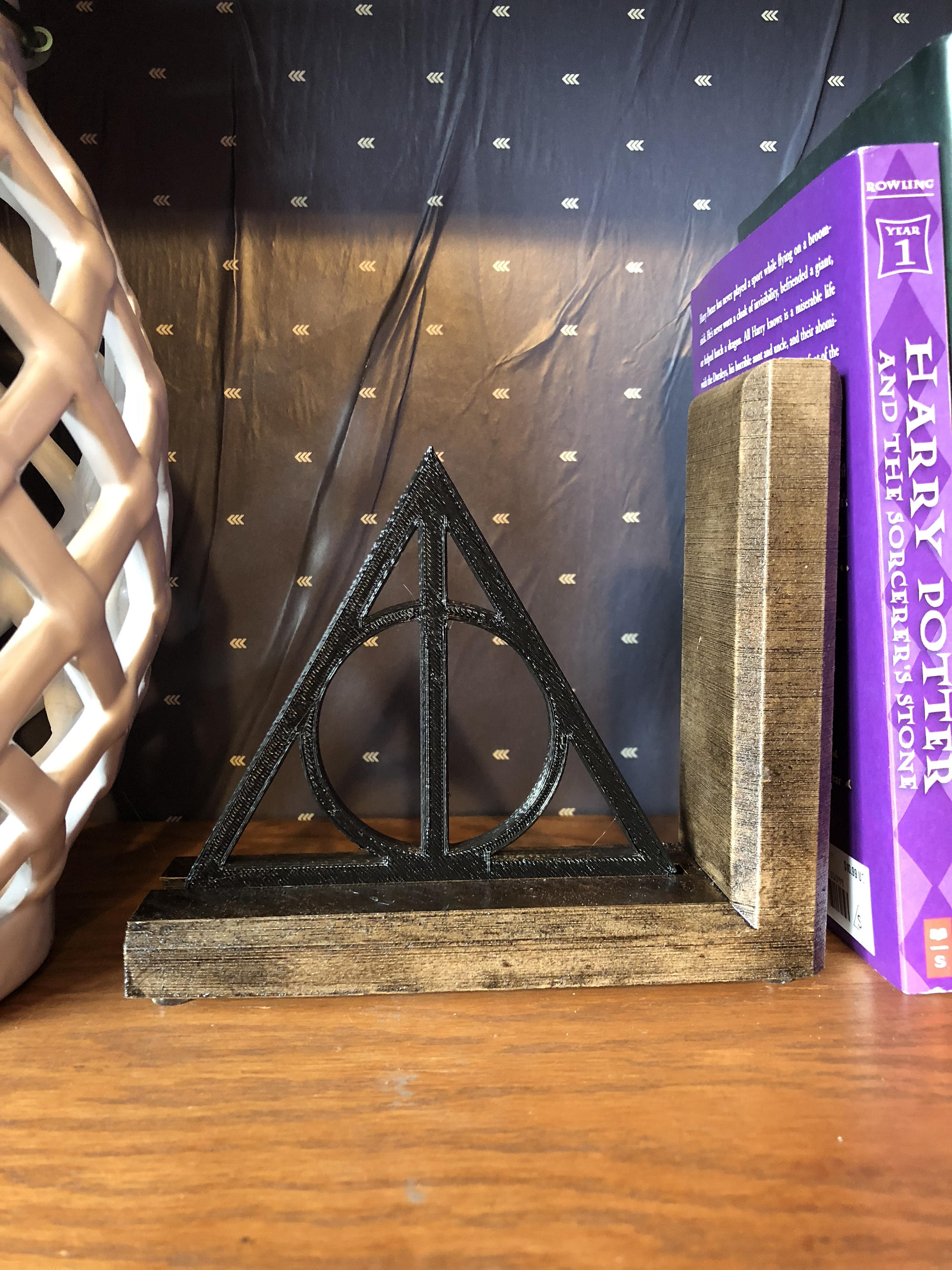 3D Printed Harry Potter Bookend Set Etsy