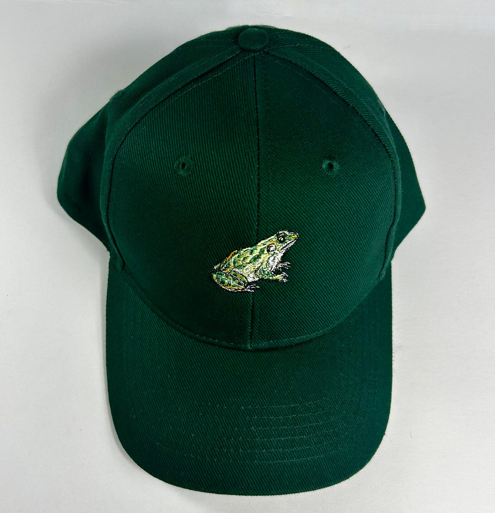 Embroidered Frog Baseball Cap Adjustable Hat. Frog Lovers Gift Etsy UK