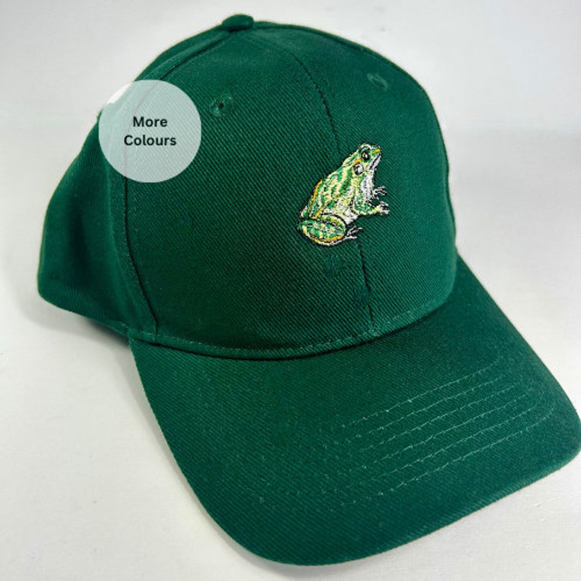 Embroidered Frog Baseball Cap Adjustable Hat. Frog Lovers Gift Etsy UK