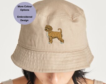 Embroidered Cockapoo Bucket Hat, Cockapoo owners gift ideas