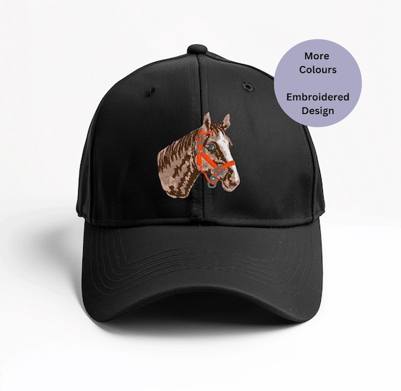 ManIron Just A Girl Who Loves Horses Baseball Cap - Adjustable Cotton Trucker Hat, Unisex Dad Hat, One Size