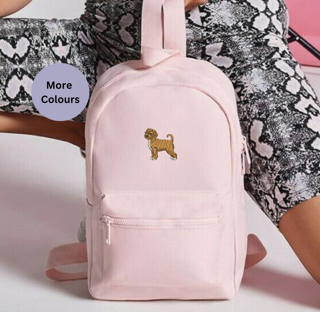 Cockapoo Embroidered Rucksack, Mini Essential Rucksack for Dog Walkers ...