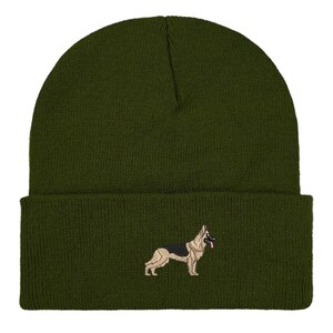 Gorro de pastor alemán bordado: gorro unisex cálido de invierno, ideas de regalo para paseadores de perros imagen 20