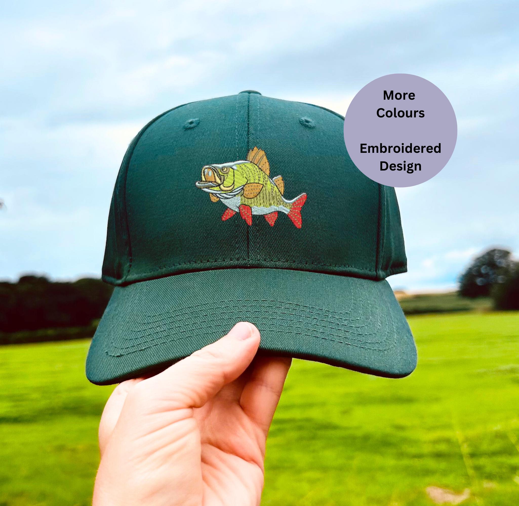 Monogrammed fishing hat clearance