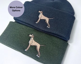 Vizsla Beanie Hat: uniseks geborduurde warme hondenaccessoires. Cadeaus voor eigenaren van gezelschapsdieren