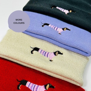 Dachshund embroidered gift ideas. Dachshund embroidered hat. Dachshund hat. sausage dog hat. embroidered dachshund hat. Dog walkers gift Idas. dog lover gift ideas. Dog mum, dog dad gifts