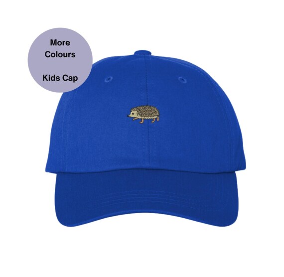 Kids Hedgehog Embroidered Hat. Kids Embroidered Gift Ideas. Hedgehog Lovers Git. Kids Caps. Embroidered Woodland Animal Cap Etsy