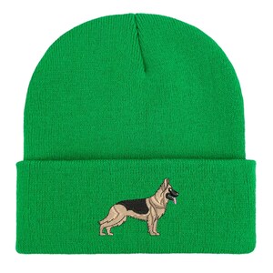 Gorro de pastor alemán bordado: gorro unisex cálido de invierno, ideas de regalo para paseadores de perros imagen 16