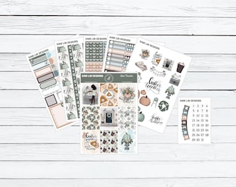 Give Thanks Sticker Kit | Fall Stickers | Thanksgiving Stickers