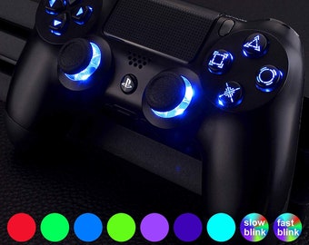 custom playstation 4 controller led color changing buttons 7 colors custom ps4 controller - media markt ps4 controller fortnite