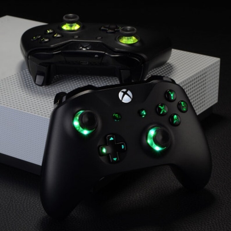Custom Xbox One Controller LED color changing buttons 9 Etsy