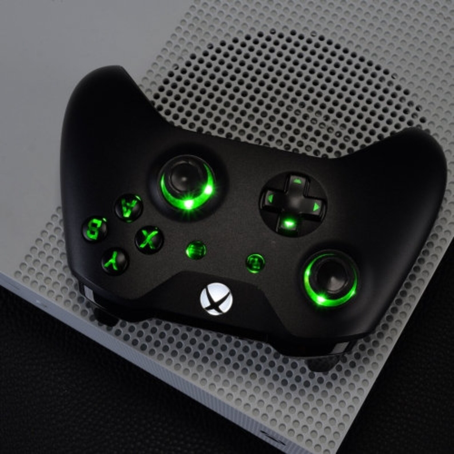 Custom Xbox One Controller LED color changing buttons 9 Etsy