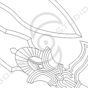 Fire Emblem: Ragnell/Alondite Cosplay Prop Template