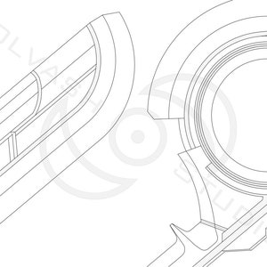 Xenoblade Chronicles: Monado Cosplay Prop Template