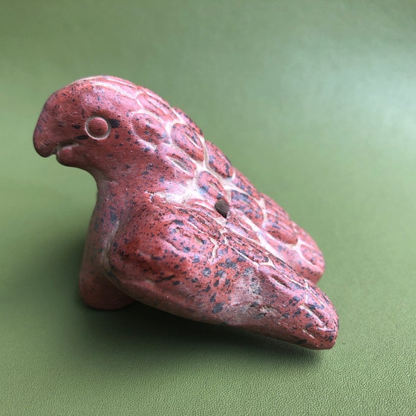 Clay Pottery Eagle Ocarina Flute