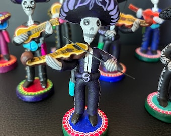 3.5” Mariachi Clay (each sold separately) Handmade Figurine