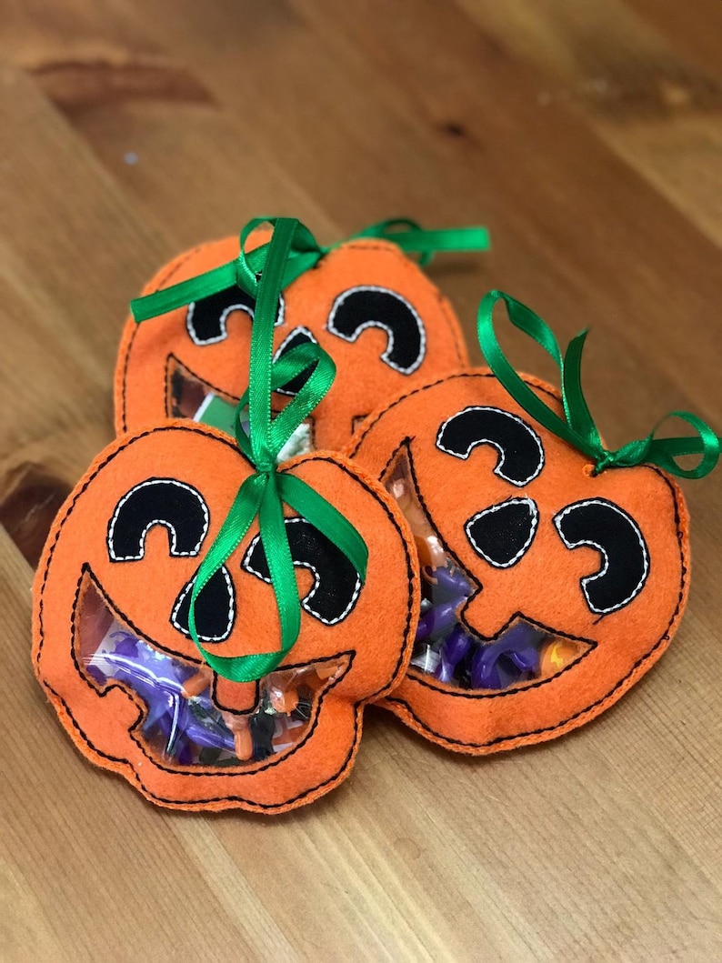 Jack-O-Lantern Halloween Treat Bags image 0