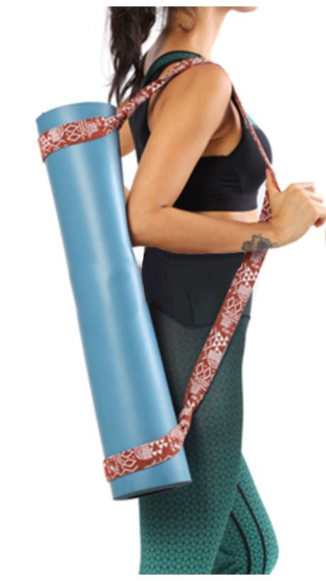 Cheetah Print Yoga Mat Thick Yoga Mat, Microfiber Suede & Natural