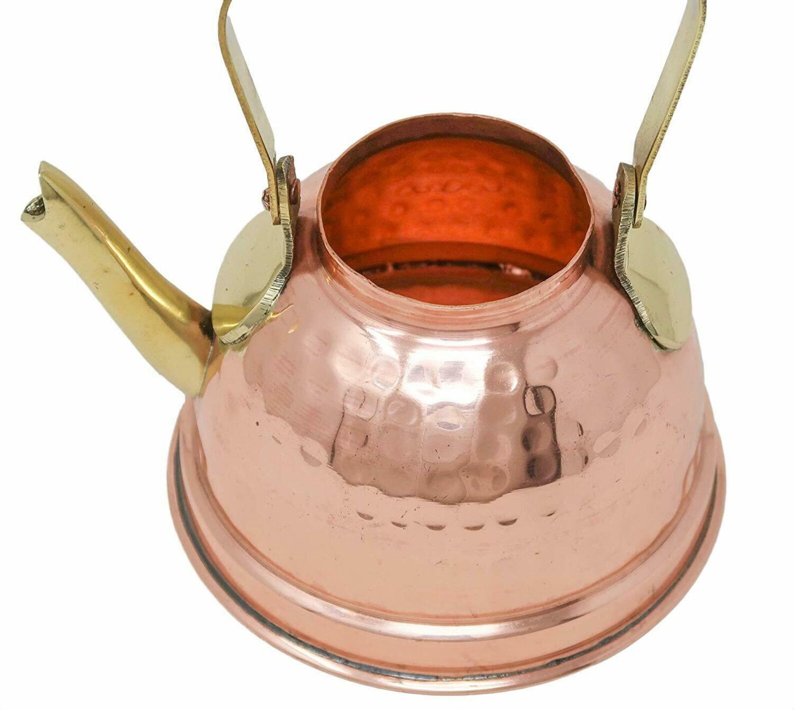 Copper Serving Teapot Traditional Indian Chai Kettle 500 ml Etsy