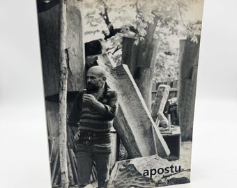 Vintage 1934-1986 George Apostu Skulpturale Design Limited Edition Kunstbücher Skulpturen Design