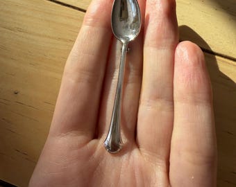 Vintage 1920’s Art Deco Sterling Silver Spoon Brooch