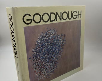 Goodnough, von Bush, Martin H VTG 1970's 1st Edition Hardcover Abstrakter Kaffeetisch-Leinenkunstbuch Mitte des Jahrhunderts modern