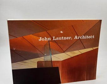 John Lautner, Architekt von Frank Escher Vintage Mid Century Modern Coffee Table Book