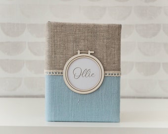 personalised baby boy photo album