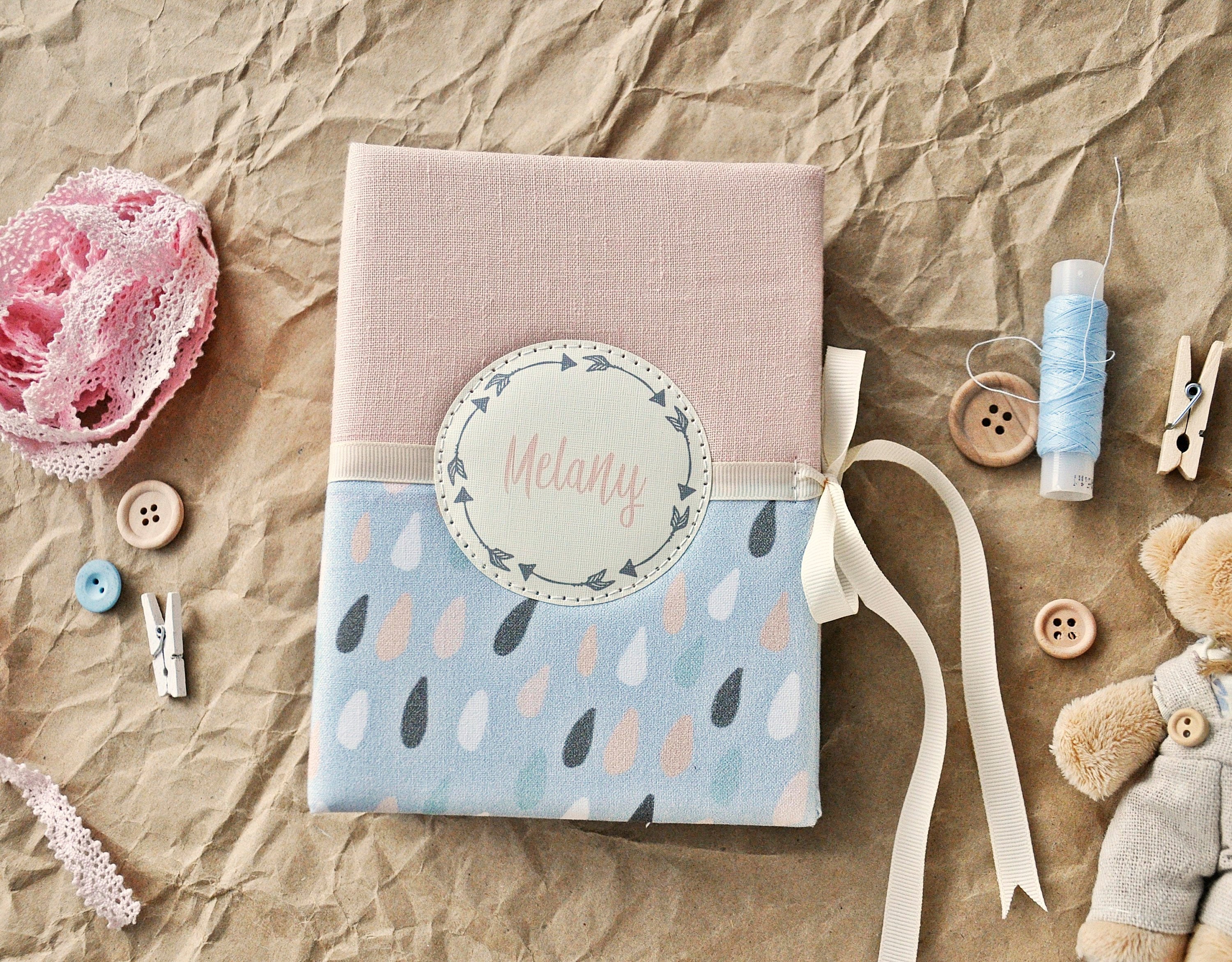 Personalized Baby Photo Album Baby girl memory book/Baby Etsy