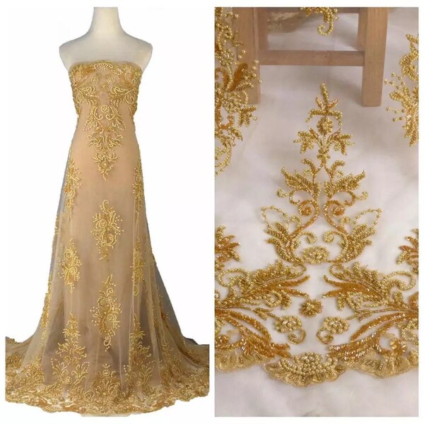 Beaded Fabric Etsy UK