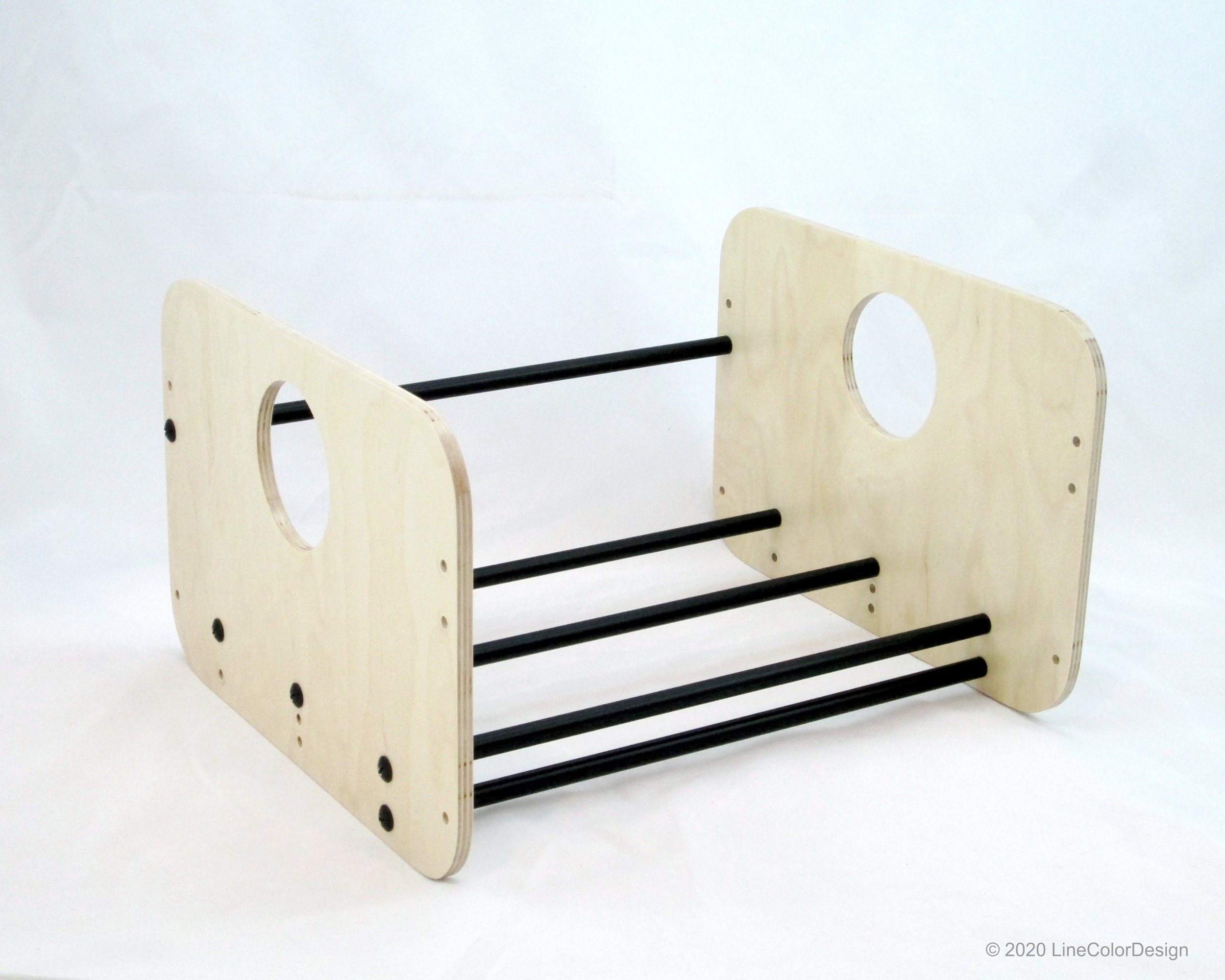 Tabletop Record Storage Rack Handmade in USA Vinyl LP Crate Etsy