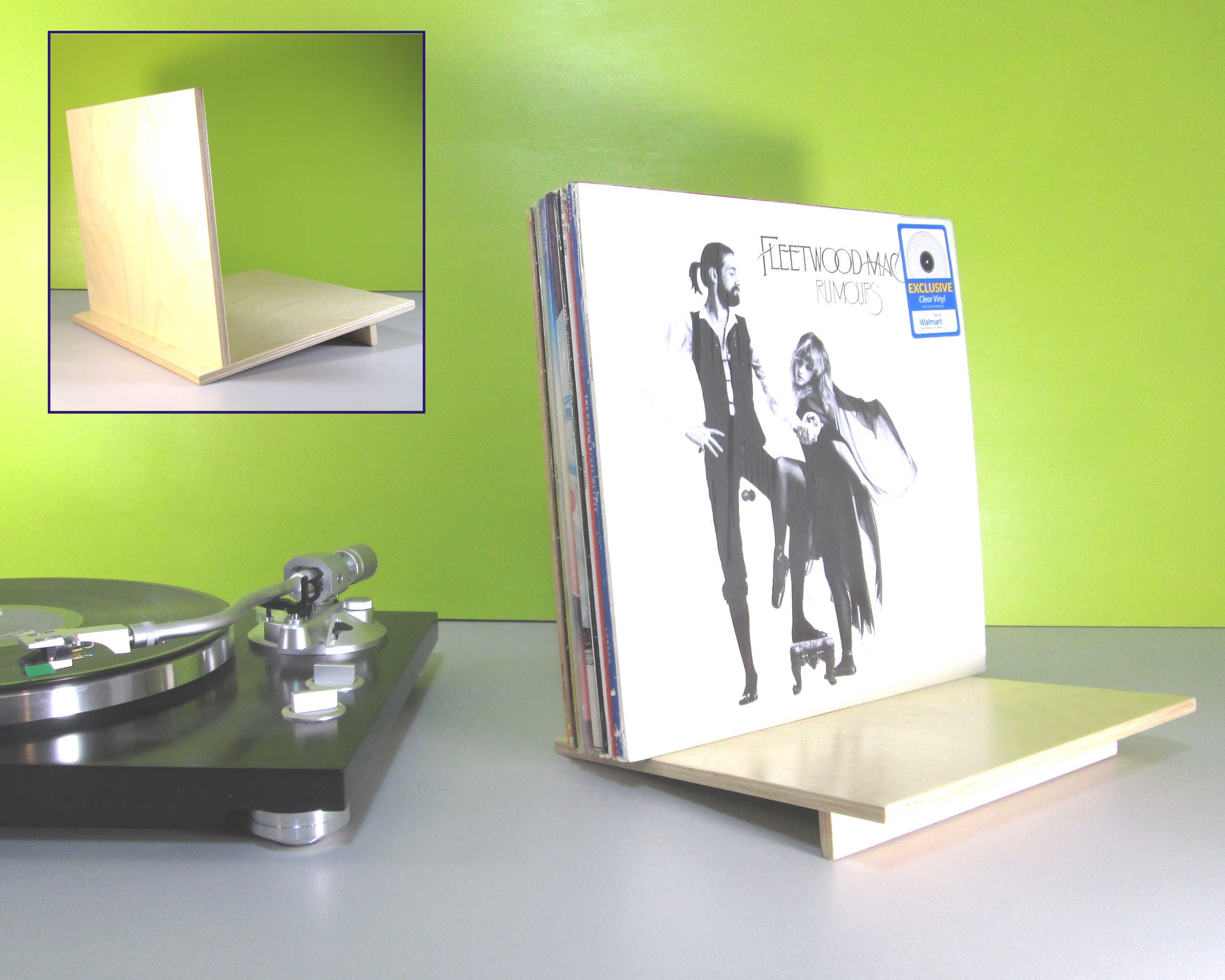 Vinyl Record Flip Rack Storage & Display for 55 Albums the Etsy